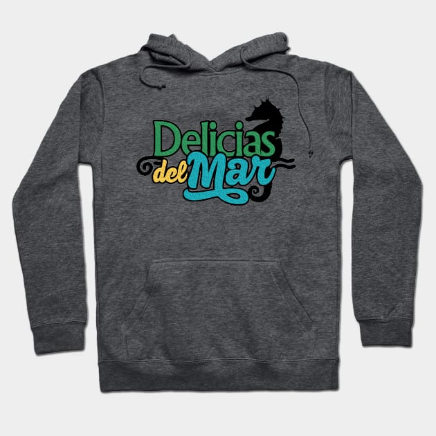 Delicias Del Mar Hoodie by Diego-t